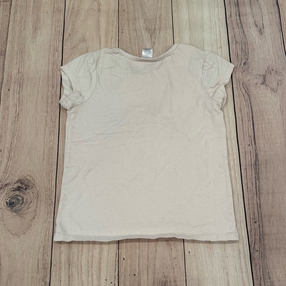 GYMBOREE girls Science Themed Cream T-Shirt/size 7 - Picture 4 of 6